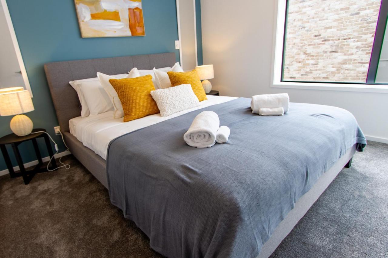 Glamorous 2 Bed Cbd Townhouse W/King Bed Christchurch Eksteriør billede