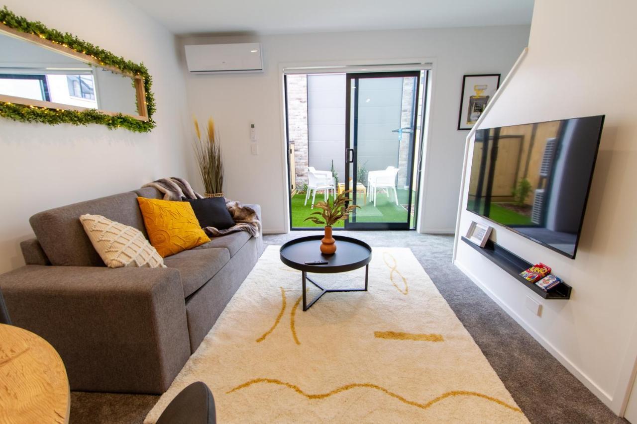 Glamorous 2 Bed Cbd Townhouse W/King Bed Christchurch Eksteriør billede