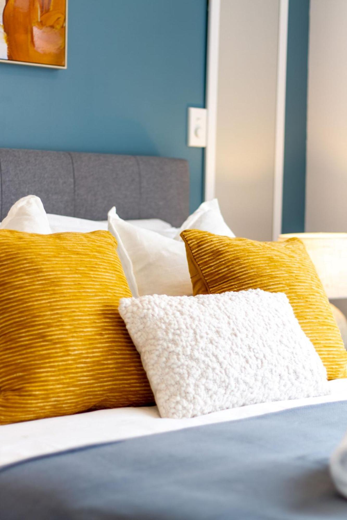 Glamorous 2 Bed Cbd Townhouse W/King Bed Christchurch Eksteriør billede