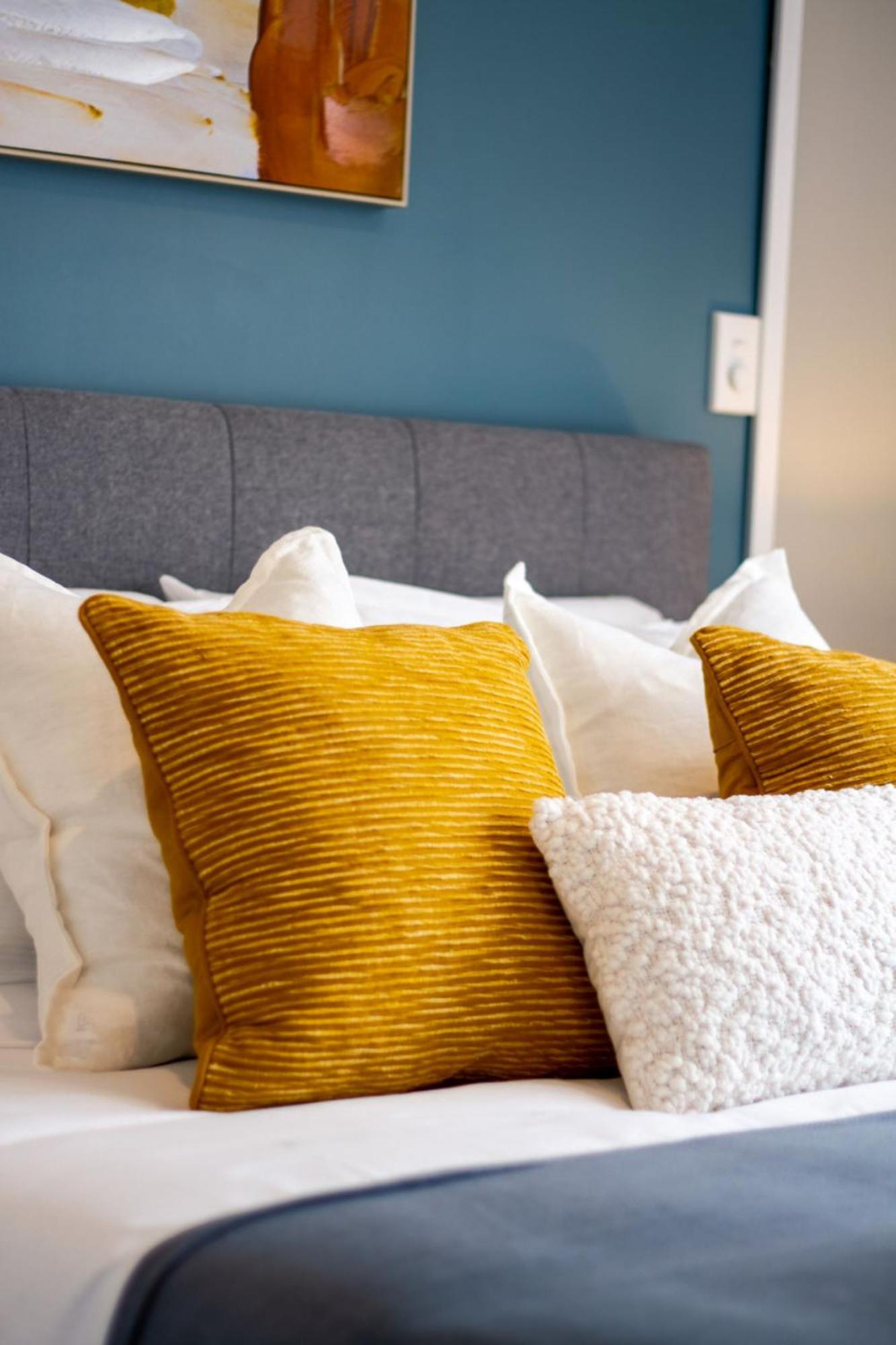Glamorous 2 Bed Cbd Townhouse W/King Bed Christchurch Eksteriør billede